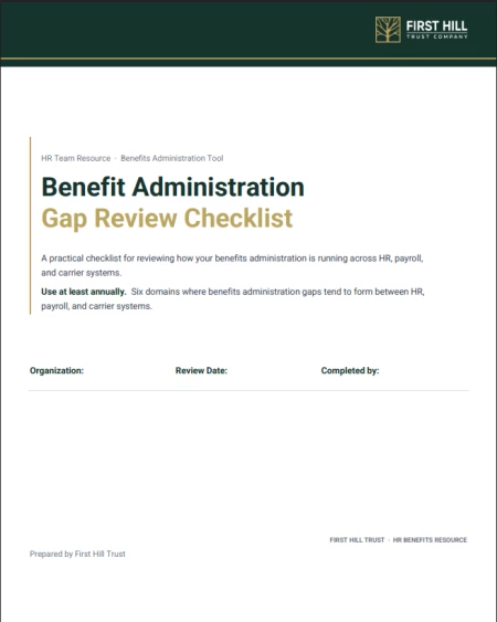 Benefit gap image